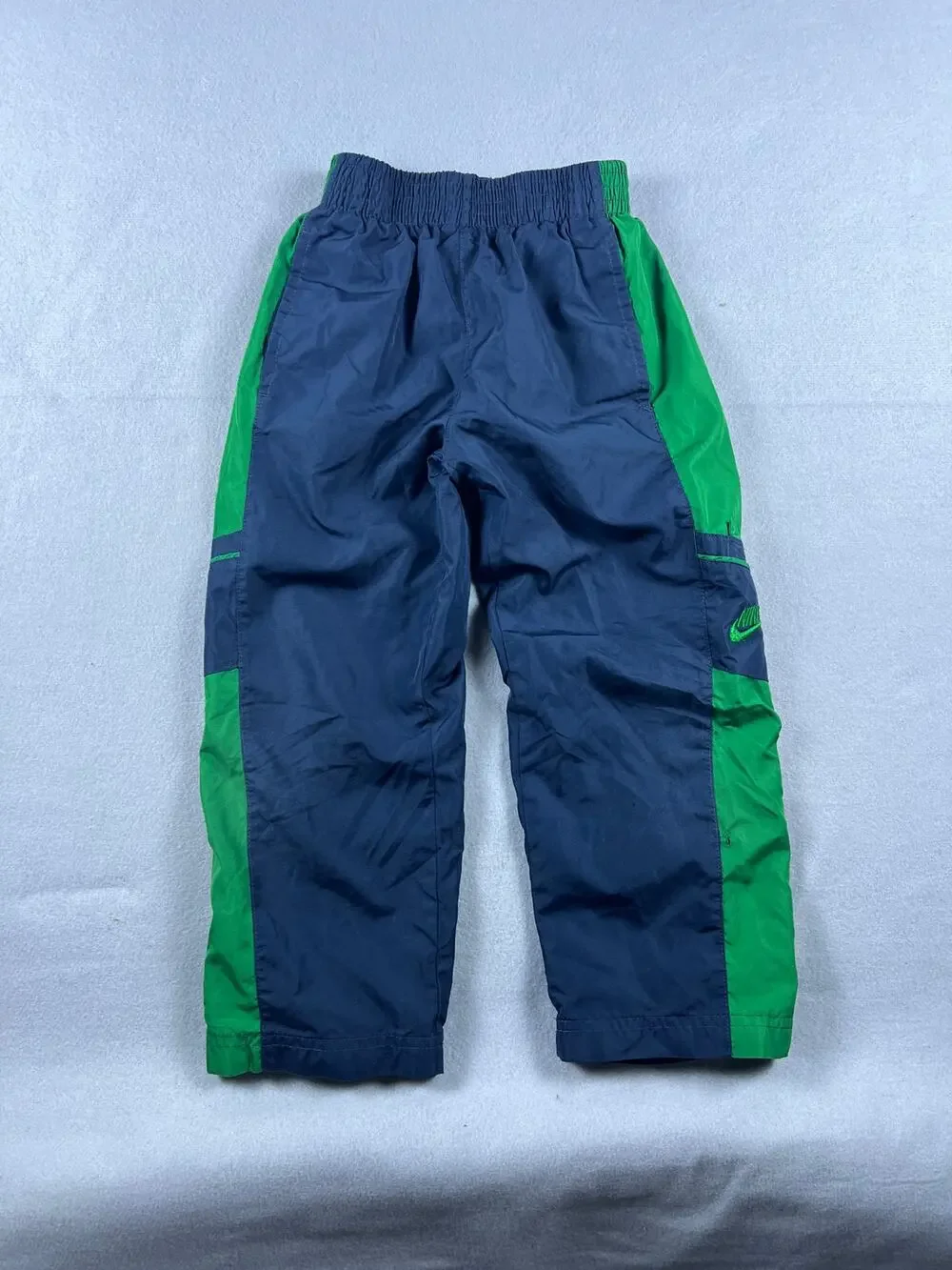 Nike Track Pants Kids 6T Spellout Baggy Joggers Insulated 90s Y2k Streetwear